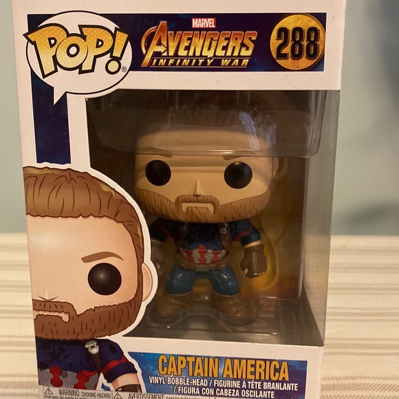 Captain America Bobble Head - Picture 4 of 4